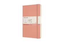 Moleskine Art Large Bullet Notebook: Coral Pink