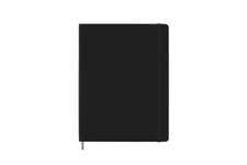 Moleskine Extra Large Hardcover Ruled Smart Notebook: Black