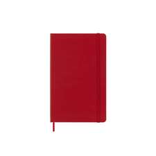 Moleskine 2024 18-Month Weekly Large Hardcover Notebook: Scarlet Red