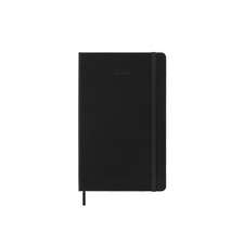 Moleskine 2025 12-Month Weekly Large Hardcover Notebook: Black