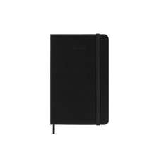 Moleskine 2025 12-Month Weekly Horizontal Pocket Hardcover Notebook: Black