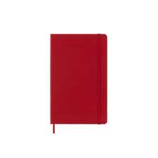 Moleskine 2025 18-Month Weekly Large Hardcover Notebook: Scarlet Red