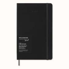 Moleskine 2025 12-Month Weekly Large Smart Planner: Black