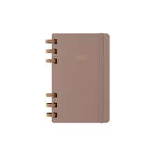 Moleskine 2025 12-Month Large Hardcover Spiral Planner: Almond