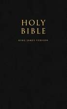 HOLY BIBLE: King James Version (KJV) Popular Gift & Award Black Leatherette Edition