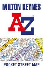 Milton Keynes A-Z Pocket Street Map