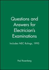 Questions and Answers for Electrician′s Examinations – Includes NEC Rulings 1993