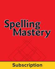 Spelling Mastery Level A Teacher Online Subscription, 1 year