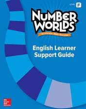 Level F English Learner Support Guide, Number Worlds Standards-Neutral Version