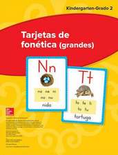 Maravillas Sound Spelling Large Cards, Grades K-2