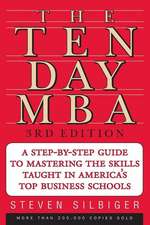 The Ten-Day MBA