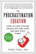 The Procrastination Equation