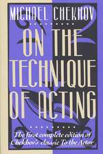 On the Technique of Acting