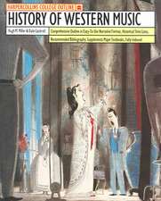 HarperCollins College Outline History of Western Music