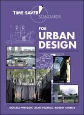 Time-Saver Standards for Urban Design