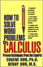 How to Solve Word Problems in Calculus