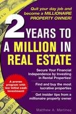 2 Years to a Million in Real Estate