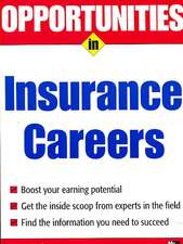 Opportunities in Insurance Careers