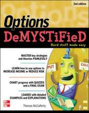 Options DeMYSTiFieD, Second Edition