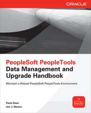 PeopleSoft PeopleTools Data Management and Upgrade Handbook