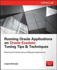 Running Applications on Oracle Exadata