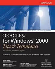 Oracle 9i for Windows: Tips and Techniques