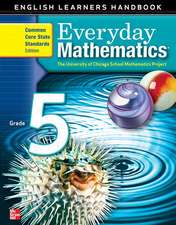 Everyday Mathematics, Grade 5, English Learner's Handbook