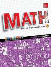 Glencoe Math, Course 3, Student Edition, Volume 1