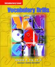 Vocabulary Drills, Introductory Level