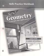 Geometry: Concepts and Applications, Skills Practice Workbook