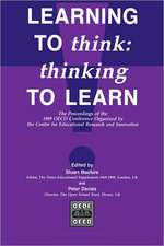 Learning to Think