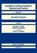 Handbook of Special Education – Emerging Programs