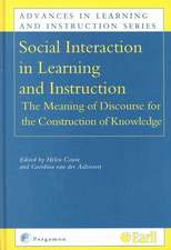 Social Interaction in Learning and Instruction – The Meaning of Discourse for the Construction of Knowledge