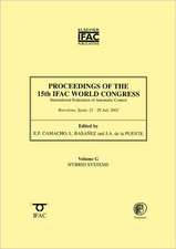 Proceedings of the 15th Ifac World Congress, Vol. G: Hybrid Systems