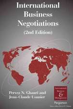 International Business Negotiations: Unravelling Basic Components and Dimensions