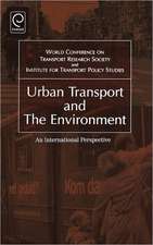 Urban Transport and the Environment – An International Perspective