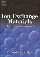 Ion Exchange Materials: Properties and Applications