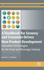 A Handbook for Sensory and Consumer-Driven New Product Development: Innovative Technologies for the Food and Beverage Industry