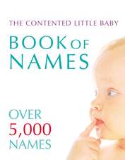 Contented Little Baby Book Of Names