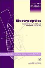 Electrooptics: Phenomena, Materials and Applications