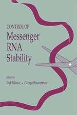 Control of Messenger RNA Stability