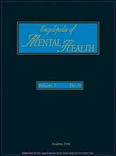 Encyclopedia of Mental Health, Volume 2