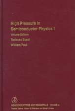 High Pressure Semiconductor Physics I