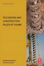 Pile Design and Construction Rules of Thumb