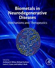 Biometals in Neurodegenerative Diseases: Mechanisms and Therapeutics