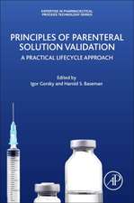 Principles of Parenteral Solution Validation