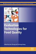 Evaluation Technologies for Food Quality