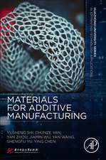 Materials for Additive Manufacturing