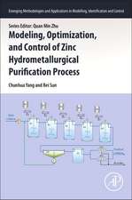 Modeling, Optimization, and Control of Zinc Hydrometallurgical Purification Process