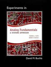 Buchla, D: Lab Manual for Analog Fundamentals